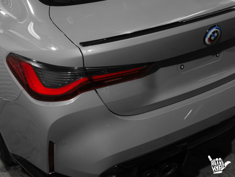 BMW M4 Competition. Бронирование пленкой_8