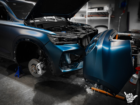 Geely Monjaro. Оклейка кузова_7