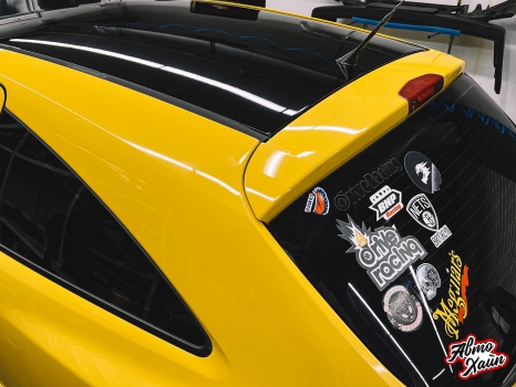 Opel Corsa. Оклейка крыши_8
